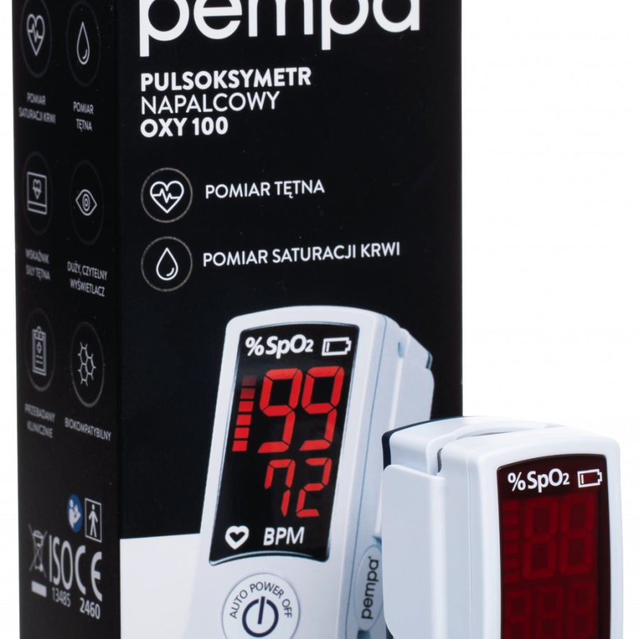 Pulsoksymetr napalcowy Pempa OXY 100