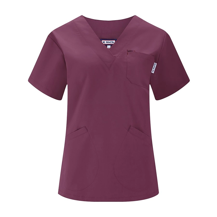 Ladies' medical blouse IGA - claret