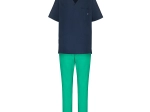 Men's medical pants SLIM green