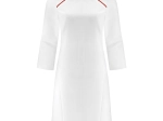 Meclo biała sukienka medyczna NINA