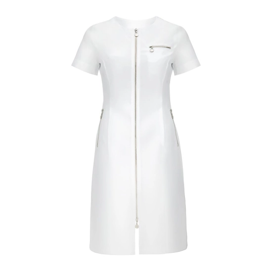 Meclo biały fartuch sukienka medyczna SONIA II