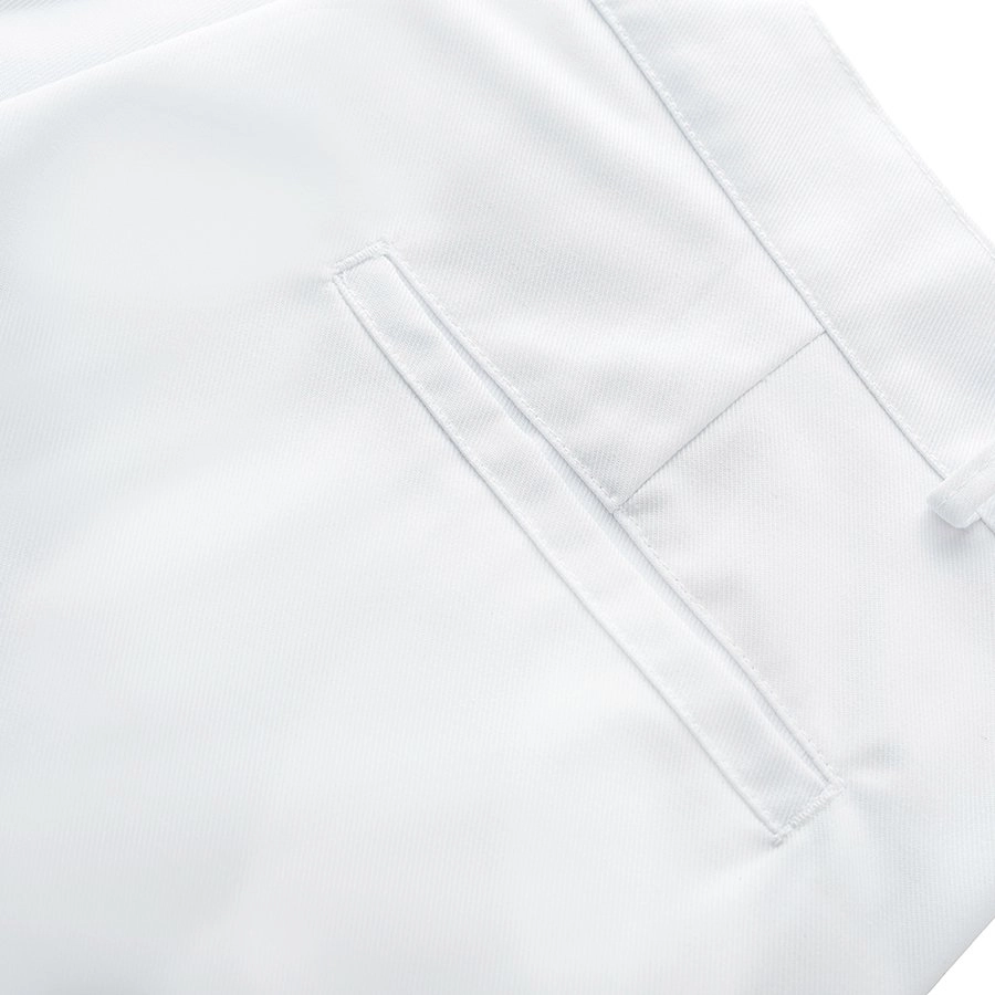 Meclo spodnie medyczne męskie SLIM białe