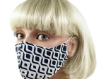 Profilierte Schutzmaske aus Baumwolle