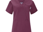 Ladies' medical blouse IGA - claret